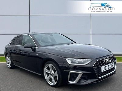 Used Audi A4 S-Line 150 HP (110 kW) 2022 Black Sedan