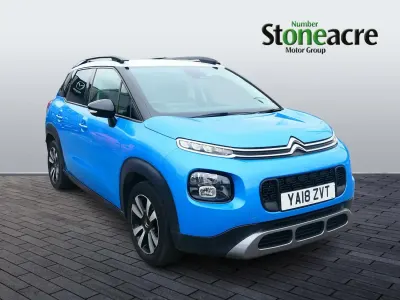 Begagnad Citroën C3 Aircross Flair 2018 Blå SUV