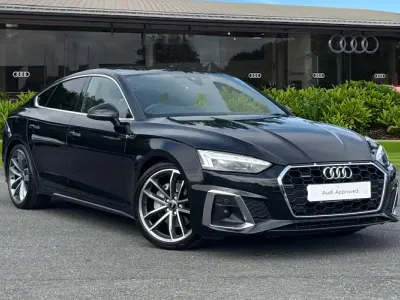 Used Audi A5 S-Line 204 HP (150 kW) 2022 Black Coupe