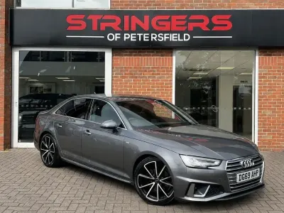 Used Audi A4 S-Line 190 HP (139 kW) 2019 Grey Sedan