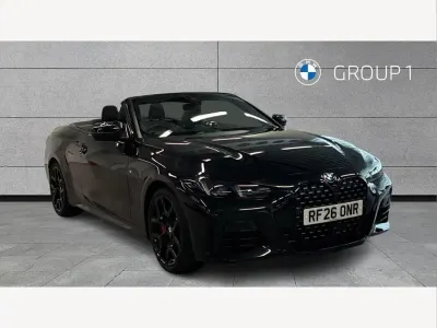 Used BMW 420 Cabriolet M Sport 180 HP (132 kW) 2026 Black Cabriolet