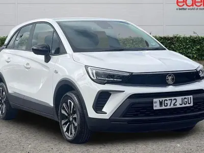 Used Vauxhall Crossland Design Edition 110 HP (80 kW) 2022 White SUV