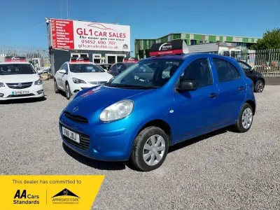 Used Nissan Micra Visia 2011 Blue Hatchback