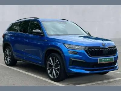 Gebraucht Skoda Kodiaq SportLine 150 PS (110 kW) 2023 Blau SUV