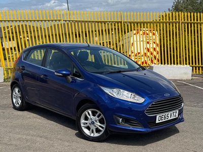 Blue Used 2016 Ford Fiesta Zetec Hatchback | £4,990 (Fair price)