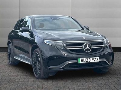 Used Mercedes EQC400 AMG Line Premium Plus 300 kW (408 HP) 2023 Black SUV