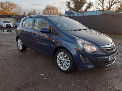 Blue Used 2014 Vauxhall Corsa Hatchback | £4,995 (Fair price)