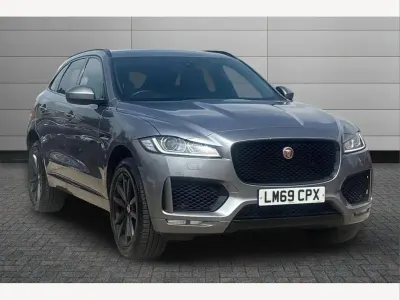 Used Jaguar F-Pace Chequered Flag 250 HP (183 kW) 2019 Grey SUV