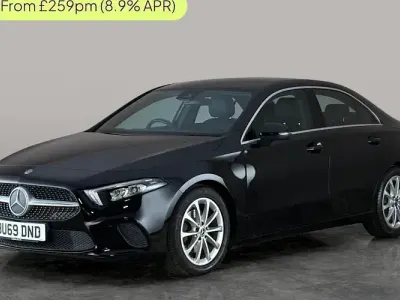 Used Mercedes A200 163 HP (119 kW) 2019 Black Sedan