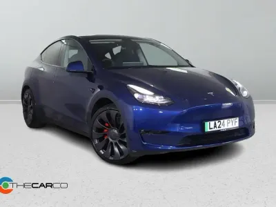 Used Tesla Model Y Performance 85 kW (116 HP) 2024 Blue SUV