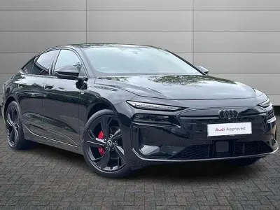 Usado Audi A6 e-tron S-Line 314 kW (428 CV) 2026 Negro Utilitario