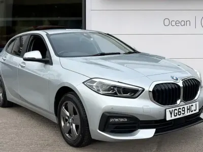 Used BMW 116 Comfort Edition 114 HP (83 kW) 2019 Silver Hatchback