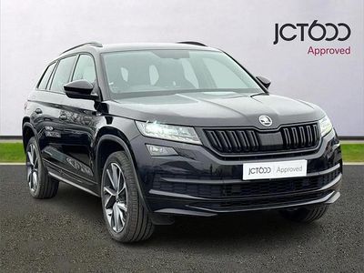 Used Skoda Kodiaq SportLine 147 HP (108 kW) 2019 Black SUV