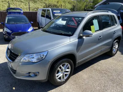 Begagnad VW Tiguan S 2008 Grå SUV