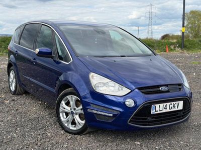 Used Ford S-MAX Titanium 163 HP (119 kW) 2014 Blue MPV
