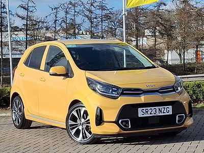 Used Kia Picanto GT-Line 67 HP (49 kW) 2023 Yellow Hatchback
