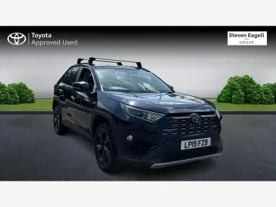 Used Toyota RAV4 Hybrid 2019 Blue SUV