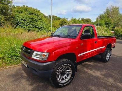 Red Used 2002 Toyota HiLux Pickup | £6,995 (Expensive)