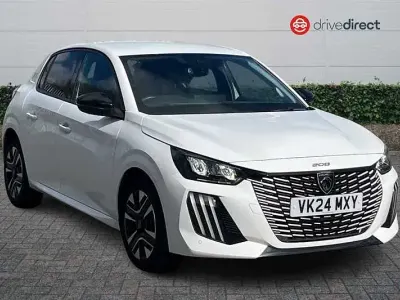 Używany Peugeot 208 Allure 2024 Biały Hatchback