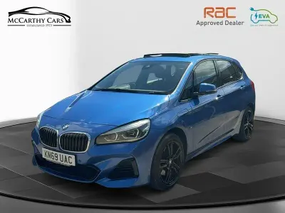 Used BMW 225 Active Tourer M Sport 2019 Metallic estoril blue MPV