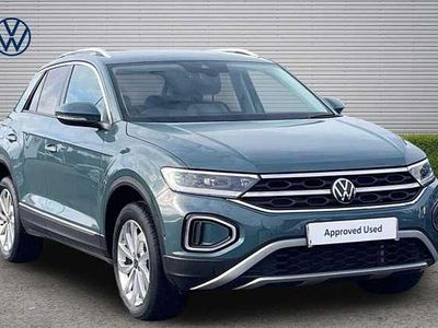 Used VW T-Roc Style 150 HP (110 kW) 2023 Blue SUV