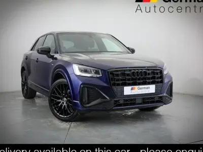 Used Audi Q2 Black Edition 150 HP (110 kW) 2021 Blue SUV