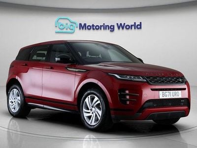 Used Land Rover Range Rover evoque R-Dynamic 309 HP (227 kW) 2021 Red SUV