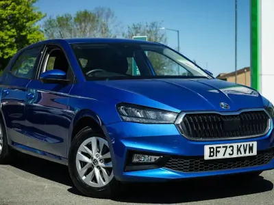Used Skoda Fabia Comfort 108 HP (79 kW) 2023 Blue Hatchback