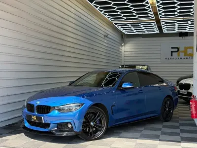 Used BMW 420 Coupé M Sport 184 HP (135 kW) 2019 Blue Coupe