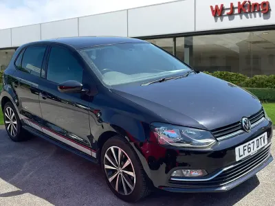 Used VW Polo Beats 75 HP (55 kW) 2017 Black Hatchback