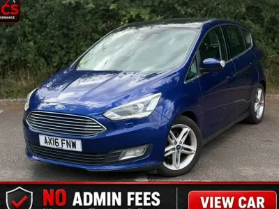 Used Ford C-MAX Titanium X 120 HP (88 kW) 2016 Blue MPV