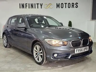 Używany BMW 118 Sport Line 2016 Szary Hatchback