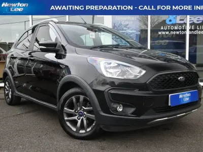 Second-hand Ford Ka Plus Active 85 CP (62 kW) 2019 Negru Hatchback