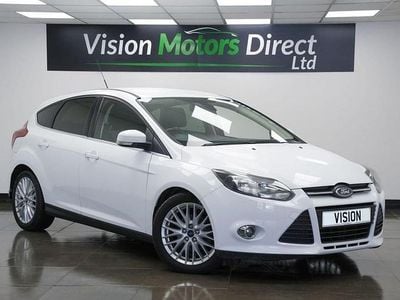White Used 2013 Ford Focus Zetec Hatchback | £2,980 (Good price)