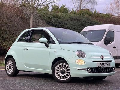 Green Used 2016 Fiat 500 Lounge Hatchback | £4,795 (Good price)