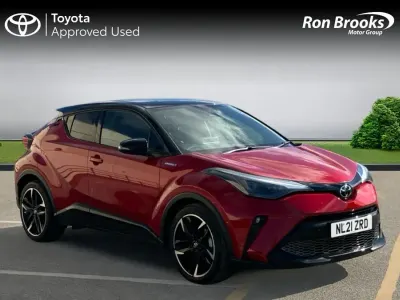 Used Toyota C-HR Sport 184 HP (135 kW) 2021 Red/black SUV