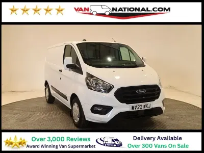 Used Ford Transit Custom Trend 130 HP (95 kW) 2022 White Van