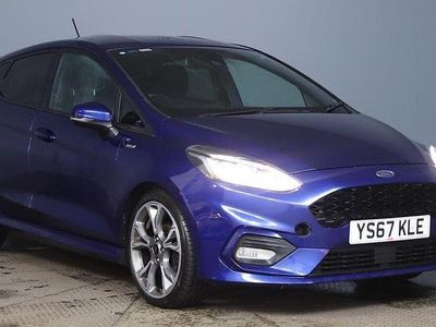 Blue Used 2017 Ford Fiesta ST-Line Hatchback | £7,790 (Fair price)