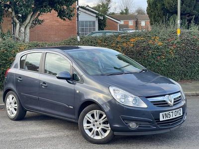 Blue Used 2007 Vauxhall Corsa Design Edition Hatchback | £2,475 (Fair price)