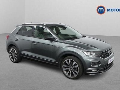 Grey Used 2021 VW T-Roc R-line SUV | £19,999 (Fair price)