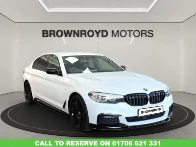 Used BMW 520 M Sport 190 HP (139 kW) 2020 White Sedan