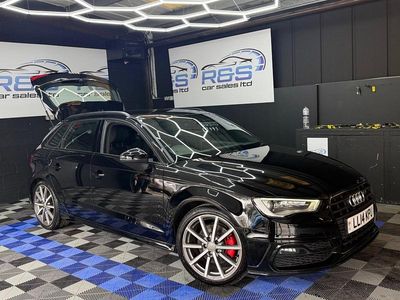 Used Audi A3 S-Line 2014 Black Hatchback