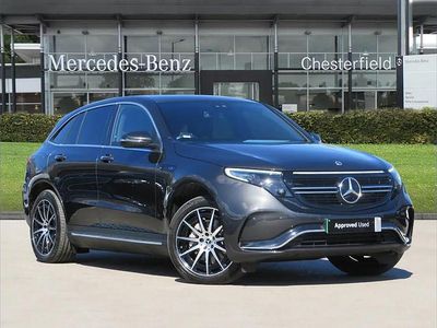 Used Mercedes EQC400 AMG line 300 kW (408 HP) 2024 Grey SUV