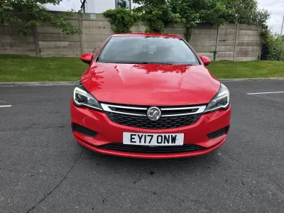 Used Vauxhall Astra 2017 Red Hatchback