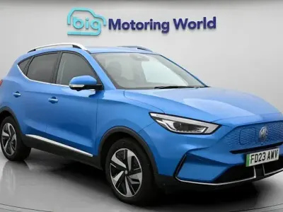 Used MG ZS Trophy Connect 114 kW (156 HP) 2022 Blue SUV