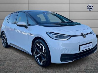 Used VW ID.3 Pro Performance 150 kW (204 HP) 2020 White Hatchback