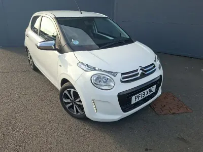 Used Citroën C1 Flair 72 HP (52 kW) 2019 White Hatchback