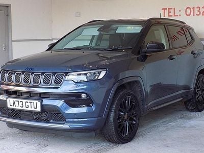 Blue/black Used 2023 Jeep Compass SUV | £19,995 (Fair price)
