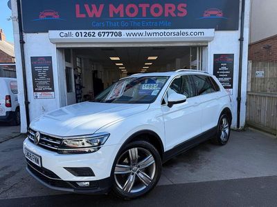 Used VW Tiguan SEL 150 HP (110 kW) 2018 White SUV