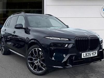 Black Used 2025 BMW X7 M Sport SUV | £76,525 (Fair price)